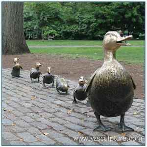 Bronze Duck Statue For Garden decoration